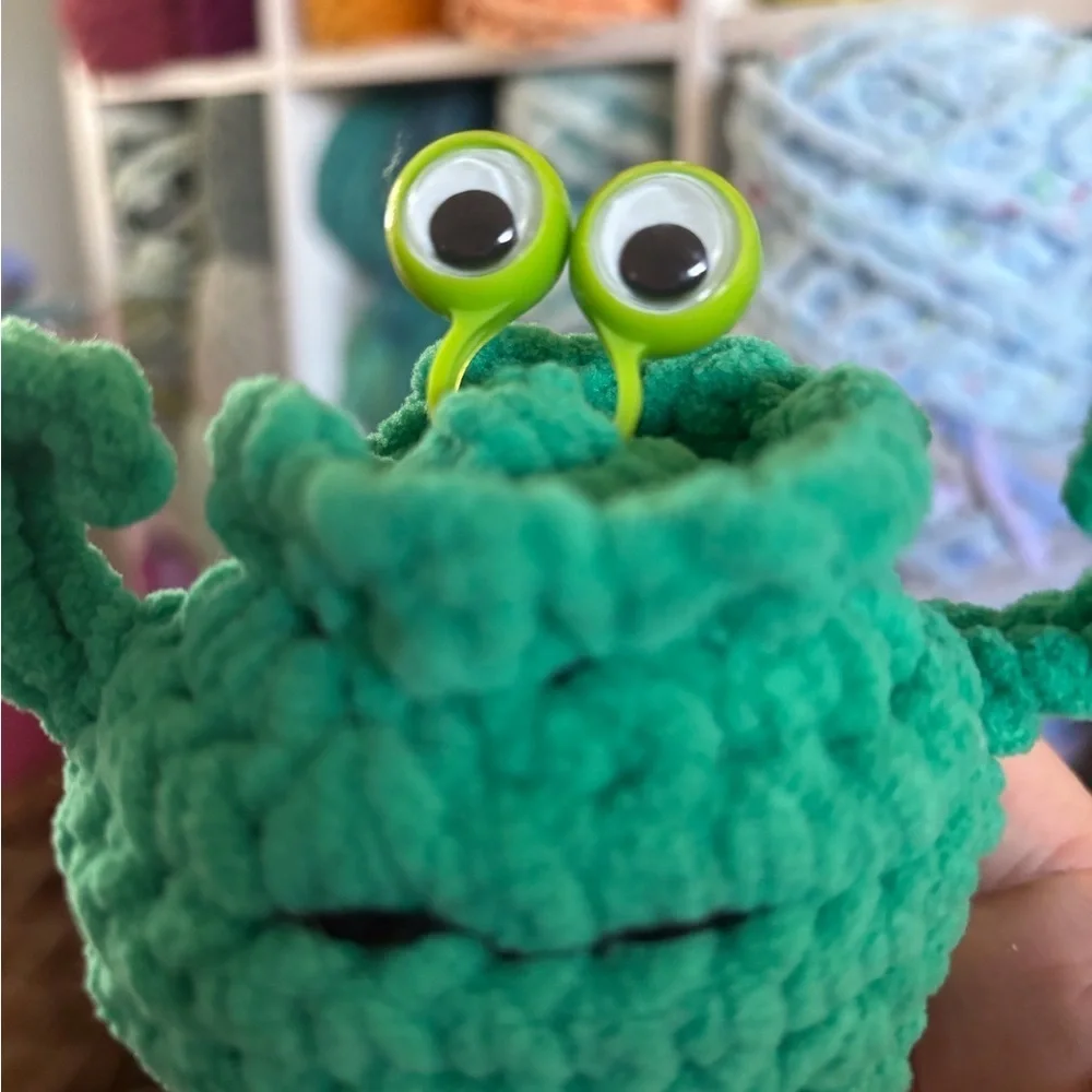 handmade Crochet pocket monster toy